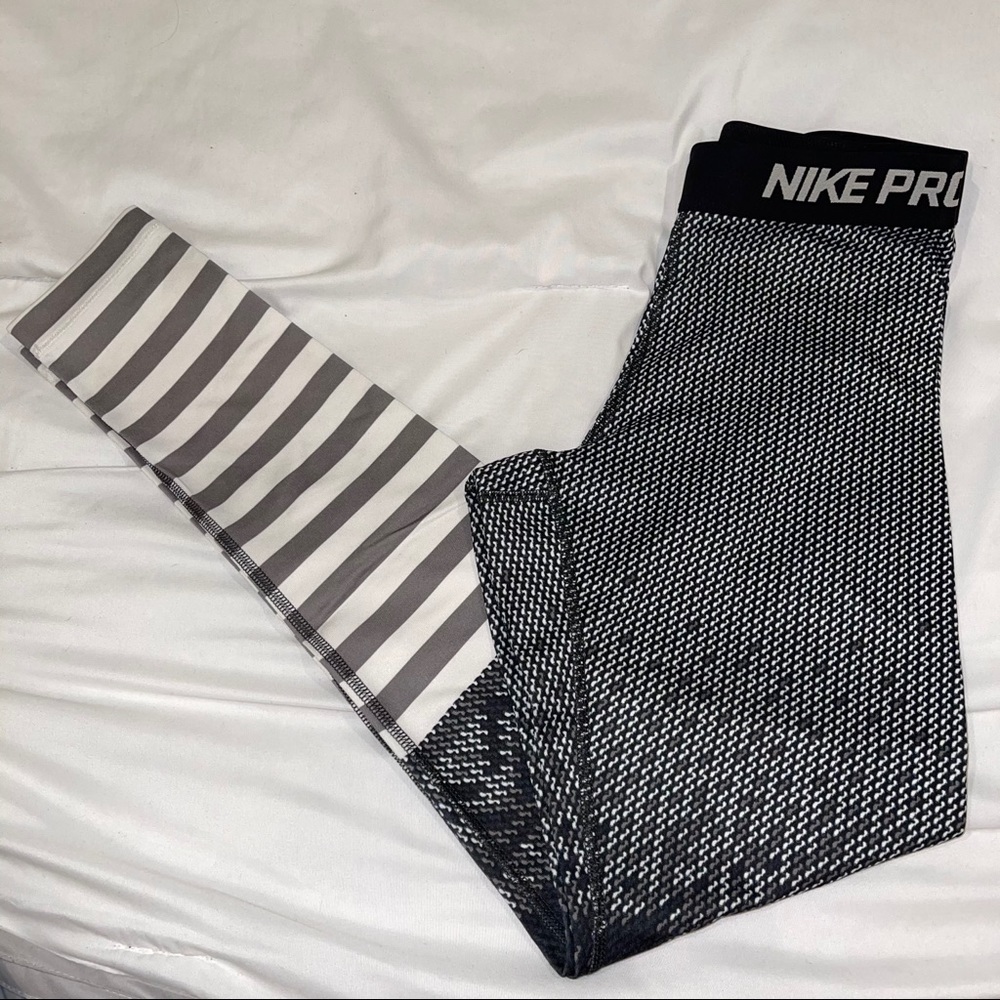 Nike Pro Combat Hyperwarm Engineered Print Legging - image 1